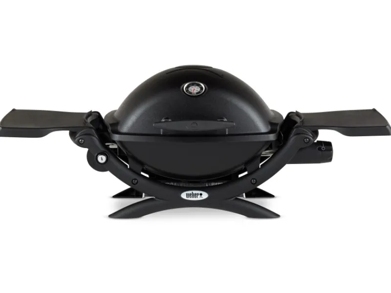 Tisch-Gasgrill Q 1200 mit 1 Brenner & Deckelthermometer Schwarz*Weber Best