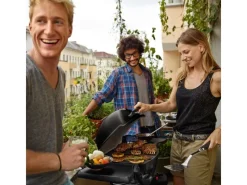 Tisch-Gasgrill Q 1200 mit 1 Brenner & Deckelthermometer Schwarz*Weber Best