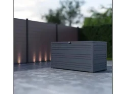 Weide Universalboxen|Aluminium Gartenbox - Vielseitige 1015L Aufbewahrungslösung - 180 x 74 x 79 cm