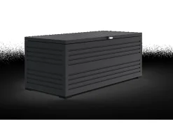 Weide Universalboxen|Aluminium Gartenbox - Robuste 284L Aufbewahrungslösung - 100 x 64 x 46 cm