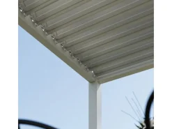 Classic Alu-Stahl Pavillon 3 x 5,3 M Weiß Pergola Freistehend*Weide Best