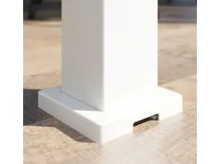 Classic Alu-Stahl Pavillon 3 x 5,3 M Weiß Pergola Freistehend*Weide Best