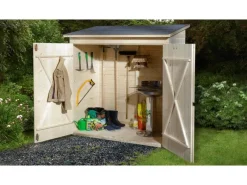 Balkon und Terrassenschrank mit Pultdach Gr. 2, 163 cm x 85 cm*Weka Best