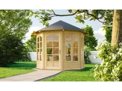 8-Eck Pavillon 234 A Natur*Weka Best