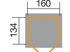 Weka Universalboxen|Fahrradgarage/Mehrzweckbox FSC®