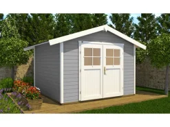 Gartenhaus 122 Gr.2 Satteldach 28 mm*Weka Discount