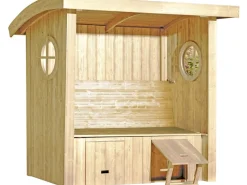 Weka Sitzkissen|Gartenlauben|Gartenlaube Merano gebürstet