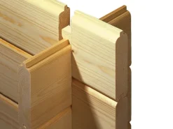 Holz-Gartenhaus Satteldach Unbehandelt 510 cm*Weka New