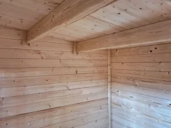 Holz-Gartenhaus Taro C Natur 295 cm x 300 cm inkl. Massivholzboden*Weka Sale