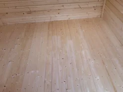 Holz-Gartenhaus Taro C Natur 295 cm x 300 cm inkl. Massivholzboden*Weka Sale