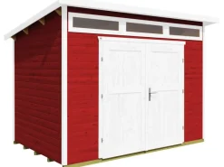 Weka Gartenlauben|Holz-Gartenhaus Gartenhaus 264 Pultdach Lasiert 249 cm