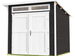 Weka Gartenlauben|Holz-Gartenhaus Gartenhaus 264 Pultdach Lasiert 249 cm