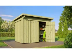 Holz-Lagerhaus Varius Kesseldruckimprägniert BxT: 288 cm x 199 cm*Weka Sale