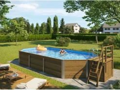 Weka Aufstellpools|Massivholzpool 594 A Sparset