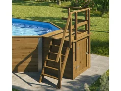 Weka Aufstellpools|Massivholzpool 594 A Sparset