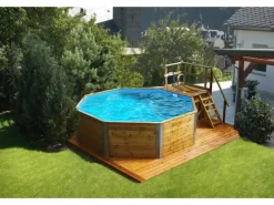 Weka Aufstellpools|Massivholzpool 593 B Gr.2 Sparset