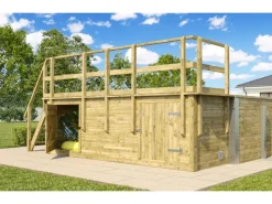 Massivholzpool 595 Gr.1 Technikraum/Sonnendeck 49 x 309 x 203 cm*Weka Discount