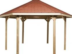 Weka Pavillons|Pavillon 656 Sparset Gr.2  399 cm x 461 cm