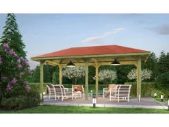 Pavillon Gartenoase 651 B Gr.1 Sparset 333 cm x 584 cm*Weka Clearance