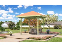 Weka Gartenlauben|Pavillon Gartenoase 651 Gr. 1 Sparset 294 cm x 294 cm