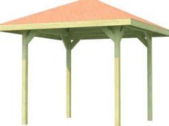 Weka Gartenlauben|Pavillon Gartenoase 651 Gr. 1 Sparset 294 cm x 294 cm