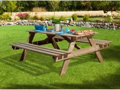 Weka Bierzeltgarnituren|Sitzbank Garnitur Feststehend 181 cm x 63 cm