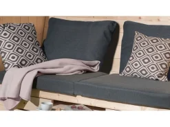 Sitzkissen-Set Anthrazit für Merano und Bozen*Weka Discount