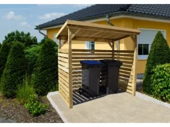 Weka Mülltonnenboxen|Unterstellplatz Größe 1