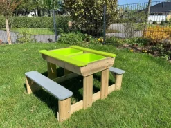 Wasserspielzeug|Wendi Toys Sand & Wasser Picknick Tisch inkl. Bänken 50 cm x 100 cm x 80 cm FSC®