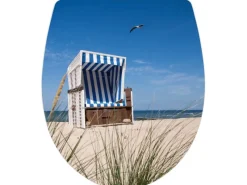 WC-Sitz Strandkorb Duroplast Acryl*Wenko Online