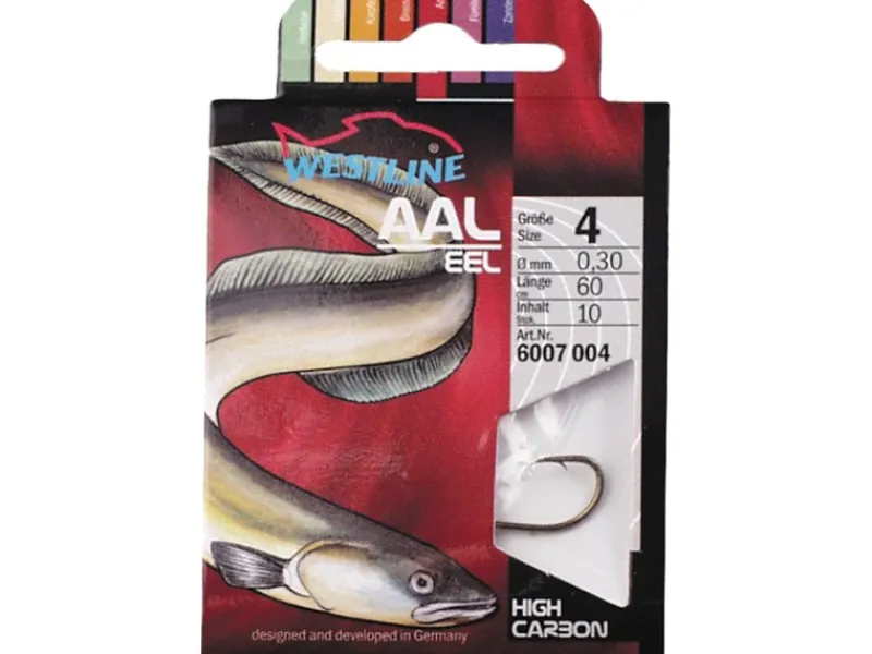 Westline Angeln|Aalhaken geb. Gr. 1