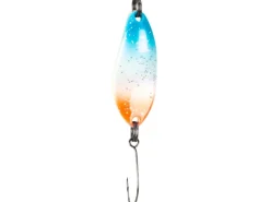 Westline Angeln|Angelköder Trout Spoon RBO 3 g Orange-Blau-Silber