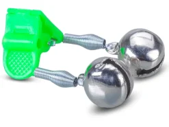 Westline Angeln|Doppel-Rutenglocke Fluo mit Klemme 2 Stück