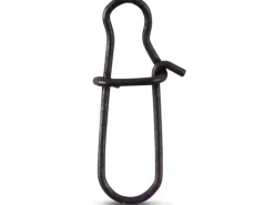 Spinn-Karabiner 18 kg Schwarz Matt 10 Stück*Westline Hot