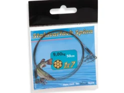 Westline Angeln|Stahlvorfach Spinn 50 cm 9 kg 2 Stück