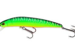 Westline Angeln|Wobbler Badeye Schwarz-Grün 12 cm 20,5 g