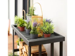 Westmann Kaminholzregale|Holz Kaminholzregal Harald Anthrazit 52x108x106 cm