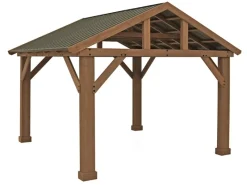Westmann Pavillons|Gartenlauben|Holz Pavillon Yukon 427 cm x 366 cm FSC®