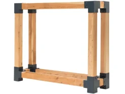 Lärchenholz Kaminholzregal Michel L FSC®*Westmann Hot