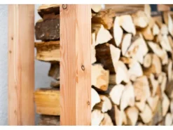 Lärchenholz Kaminholzregal Michel L FSC®*Westmann Hot