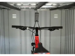 Metall-Fahrradgarage Velos 1 inkl. Boden 133 x 222 x 151 cm Schwarz*Westmann Online