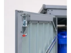 Müllbox 1-fach Grau BxT: 104 cm x 101 cm*Westmann Best