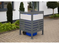 Mülltonnenverkleidung Planum Metall 1 x 240 l*Westmann Outlet