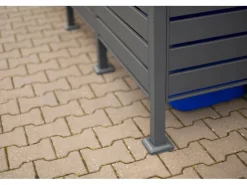 Mülltonnenverkleidung Planum Metall 3 x 240 l*Westmann Clearance