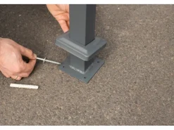 Mülltonnenverkleidung Planum Metall 4 x 240 l*Westmann