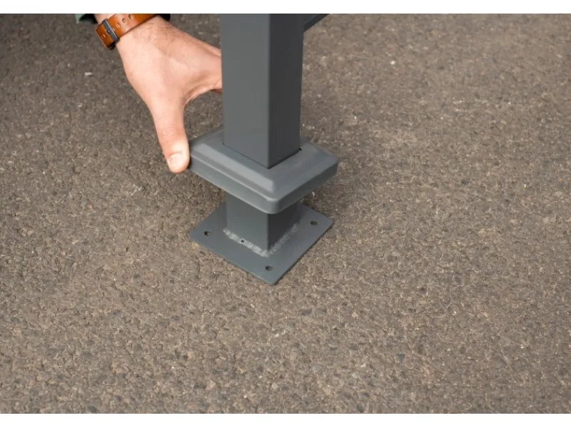 Mülltonnenverkleidung Planum Metall 4 x 240 l*Westmann