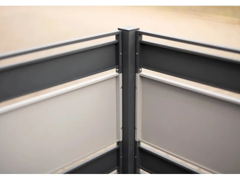 Mülltonnenverkleidung Planum Metall 4 x 240 l*Westmann