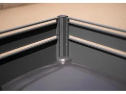 Mülltonnenverkleidung Planum Metall 2 x 240 l*Westmann Clearance