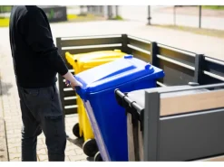 Mülltonnenverkleidung Planum Metall 2 x 240 l*Westmann Clearance