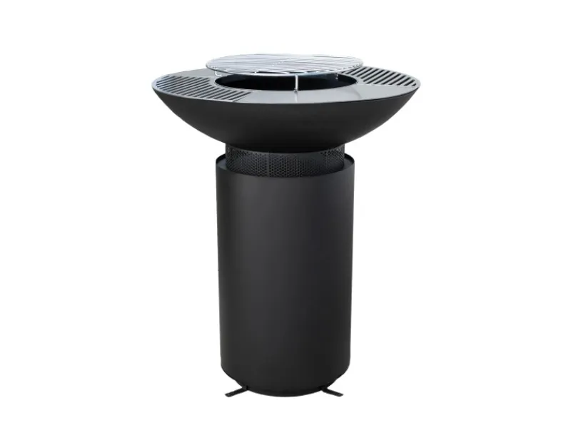 Westmann Gartenkamine|Feuerschalen|Premium Grill, Plancha und Feuerplatte Schwarz